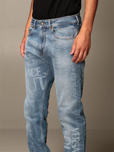 jeans versace bottom|versace jeans sale.